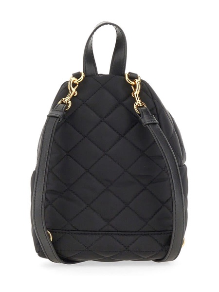 Moschino Quilted Nylon Backpack