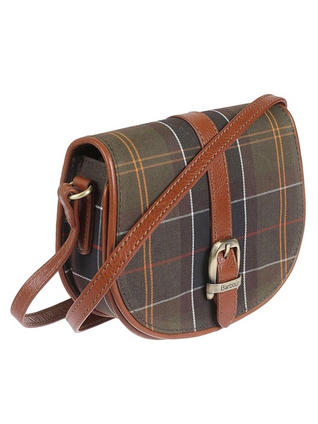 Katrine Checked Crossbody Bag