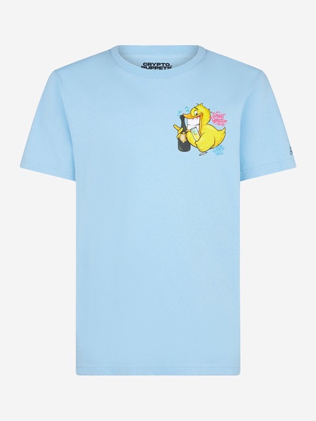 Man T-shirt With Ducky Print | Crypto Puppets® Special Edition