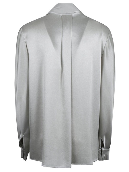 Puff Sleeved Satin Blouse Alberta Ferretti