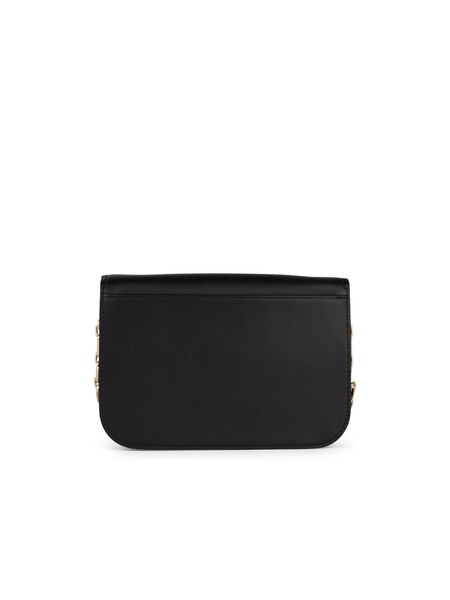 Michael Michael Kors 'Messanger' Black Lear Crossbody Bag