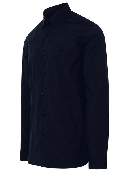 Sherfield Shirt In Blue Cotton