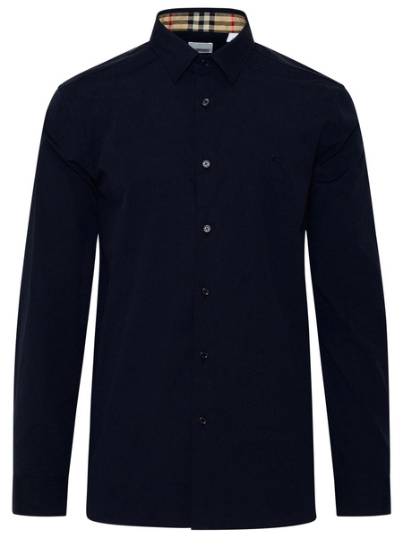 Sherfield Shirt In Blue Cotton