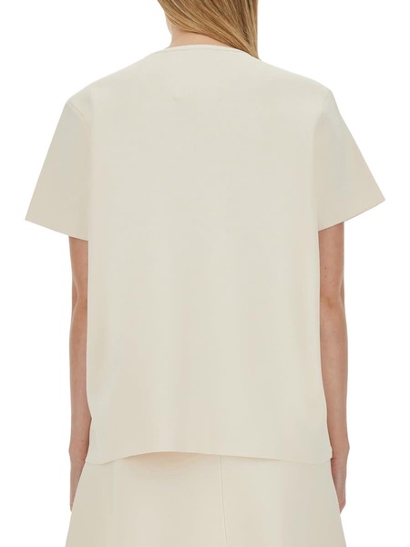 Jil Sander Crewneck Boxy Fit T-Shirt