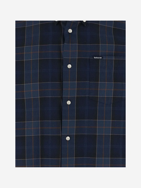 Barbour Cotton Shirt With Check Pattern