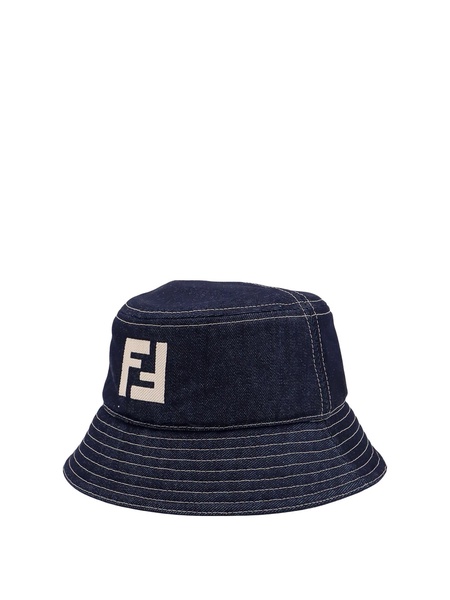 Fendi Man Denim Bucket Hat