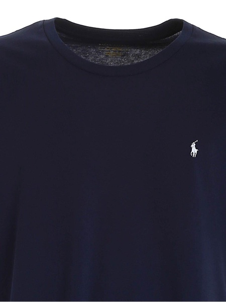 Logo Embroidered Crewneck T-shirt