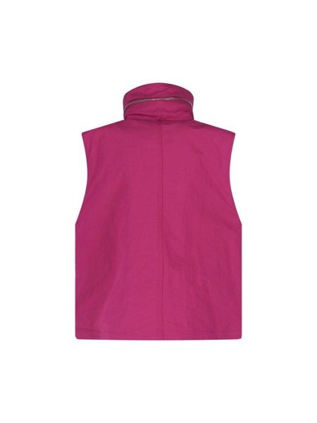 Moncler X Jw Anderson Logo Patch Sleeveless Jacket