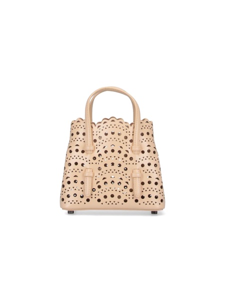 Alaïa Women Mina 16 Vienna 'Micro Tote Bag