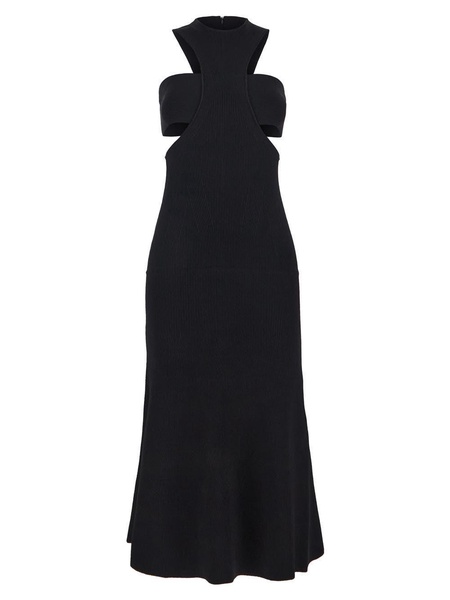 Alexander Mcqueen Woman Black Viscose Blend Dress