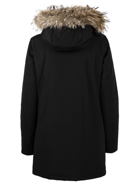 Arctic detachable fur parka