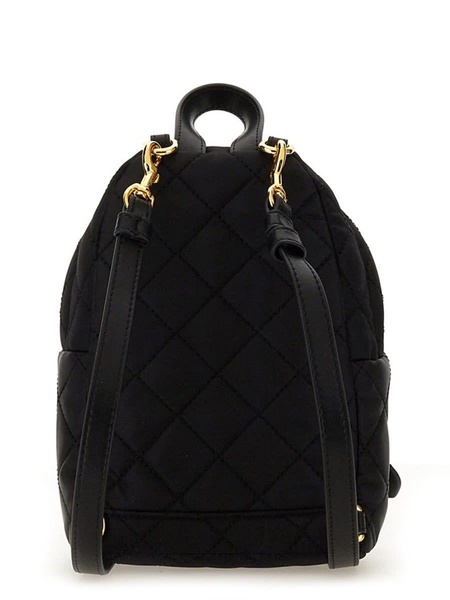 Moschino Quilted Nylon Backpack