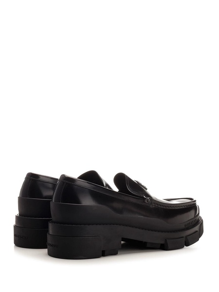 Black Leather Loafers