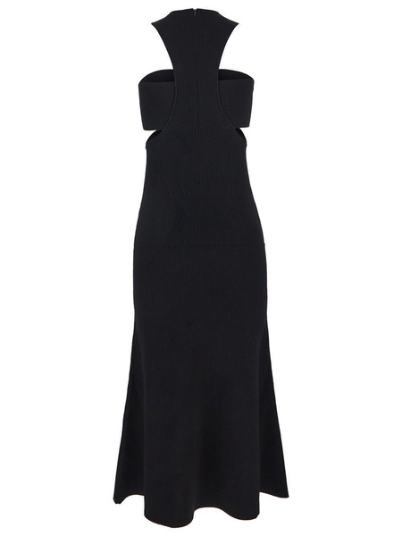 Alexander Mcqueen Woman Black Viscose Blend Dress