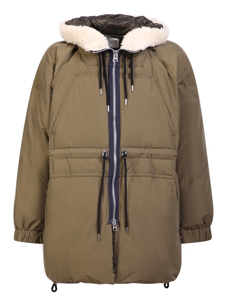 Khaki Blouson Down Jacket