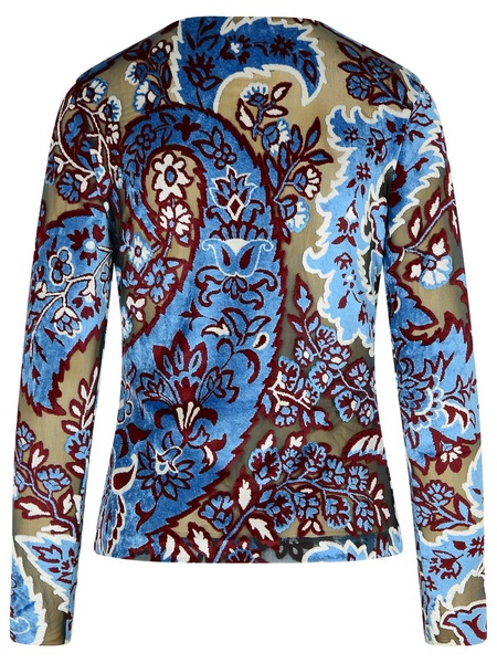 Etro T-Shirt With Floral Jacquard Effect