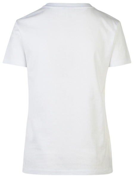 Max Mara 'Papaia' White Cotton T-Shirt Woman