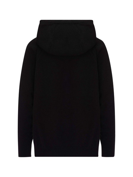 Merano Zipped Knitted Hoodie