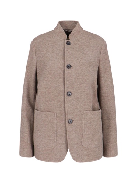 Spagna Single-breasted Virgin Wool Jacket