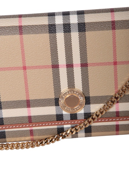 Hannah Trac Check Beige Bag