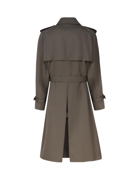 Trenchcoat In Blended Cotton