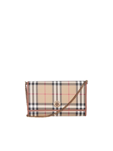 Hannah Trac Check Beige Bag