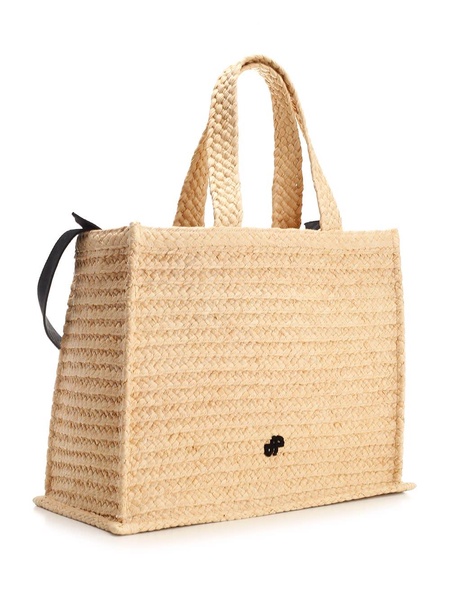 Large Raffia Tote Bag