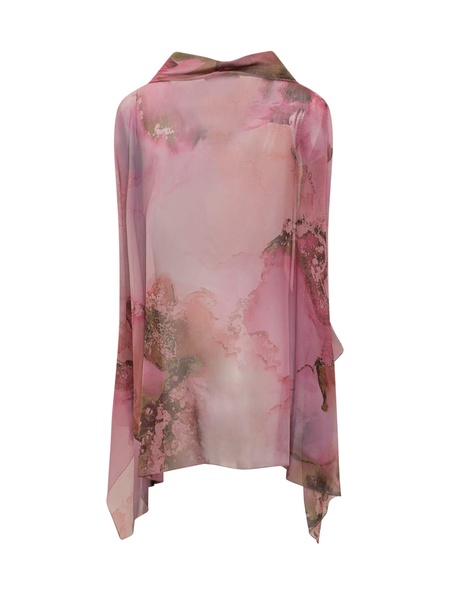 Flower Bomb Chiffon Blouse