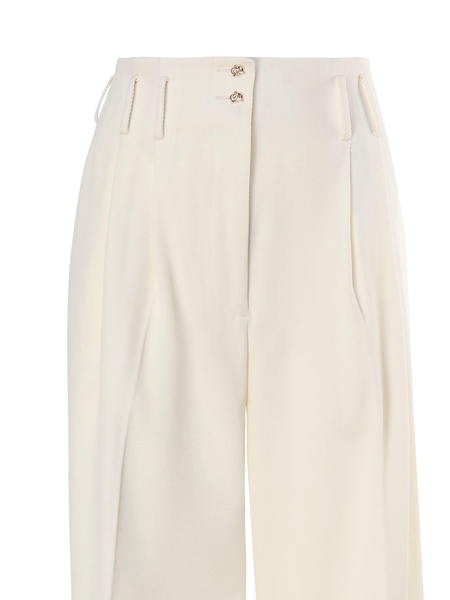 Straight High-waisted Trousers