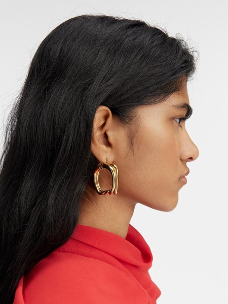 The Nodi small hoop earrings