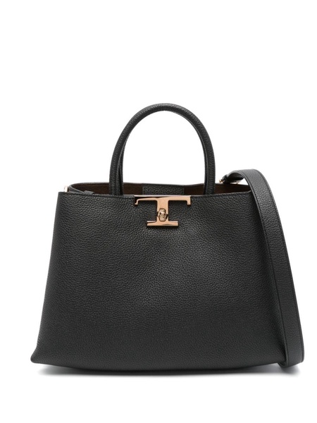 Tod's T Timeless Small Leather Tote Bag