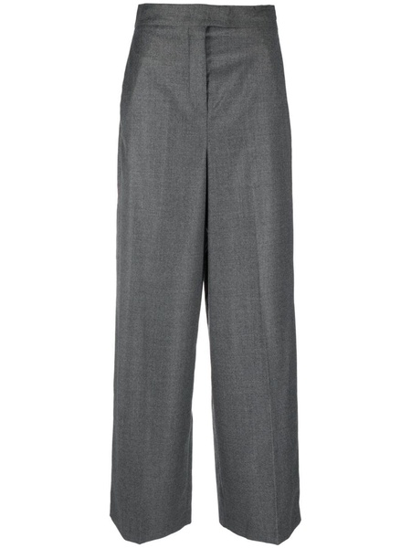 FENDI Sleek and Chic: Grey Straight Pants for Women