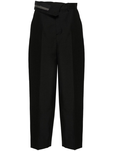 FENDI Women's 2024 Black Straight Pants