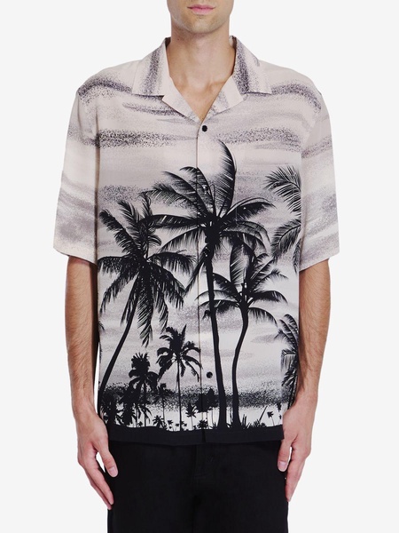 CELINE Silk Tropical Paradise Shirt