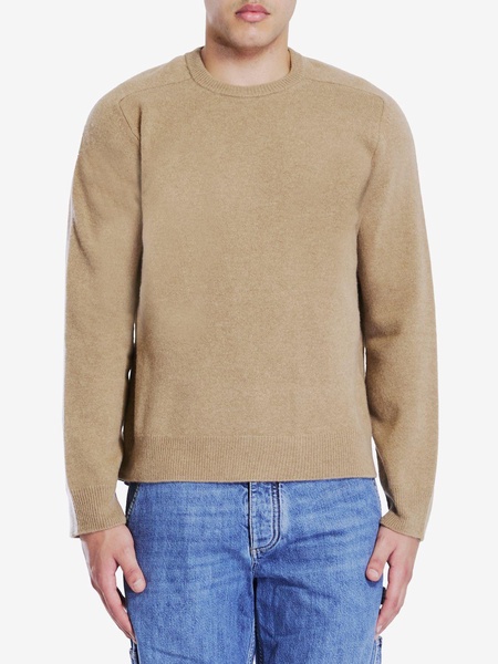 MAISON MARGIELA Classic Blue Wool Crewneck Sweater