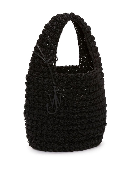 JW ANDERSON Stylish Black Pouch Handbag for Women - SS24 Collection