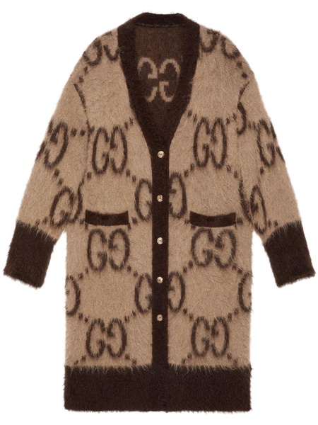 Gucci Cruise Gg Wool Cardigan