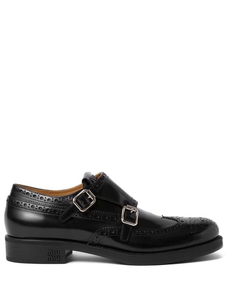 MIU MIU Classic Nero Moccasins for Women