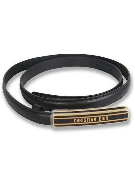 Elegant Black Dior Belt for Women