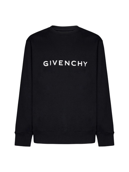 GIVENCHY Slim Fit Black Sweatshirt for Men - SS24 Collection