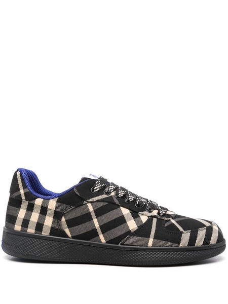 BURBERRY Men's Terrace Check Sneakers