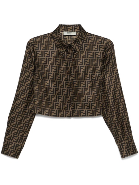 Fendi Ff Silk Shirt