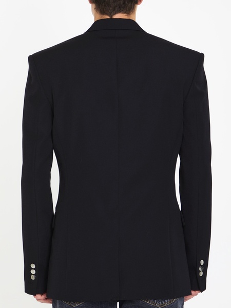 Black wool jacket