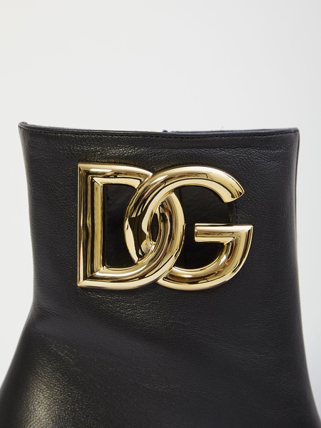 DOLCE & GABBANA Luxurious 23FW Women's Boots in Classic Black