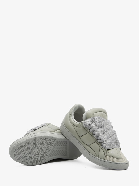 LANVIN Grey Curb XL Low Top Sneakers for Men - FW23 Collection