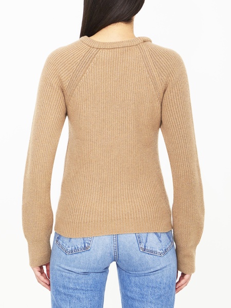 Cashmere knot jumper