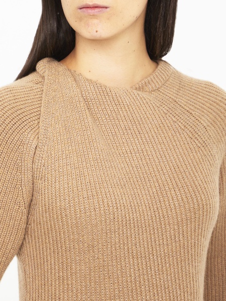 Cashmere knot jumper