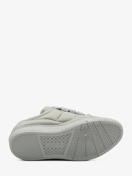 LANVIN Grey Curb XL Low Top Sneakers for Men - FW23 Collection