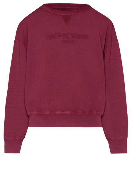 Reverse logo sweatshirt