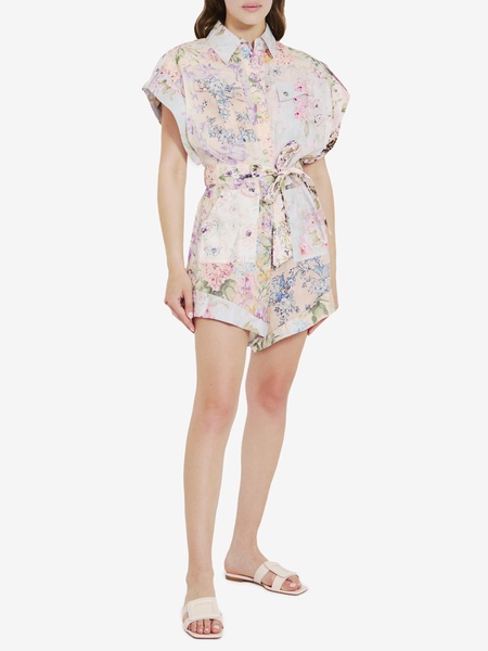 Halliday Cuffed playsuit